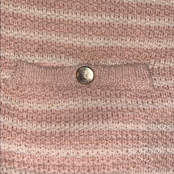 NWOT FOREVER 21 3/4 Polyester Sweater Blush Gold - Picture 5 of 9